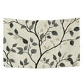 thumbnail image 6 of Yayeee Tapestry Wall Hanging for Bedroom 80" x 60" Living Room Home Wall Art Decor, Leaves Pattern, 6 of 7