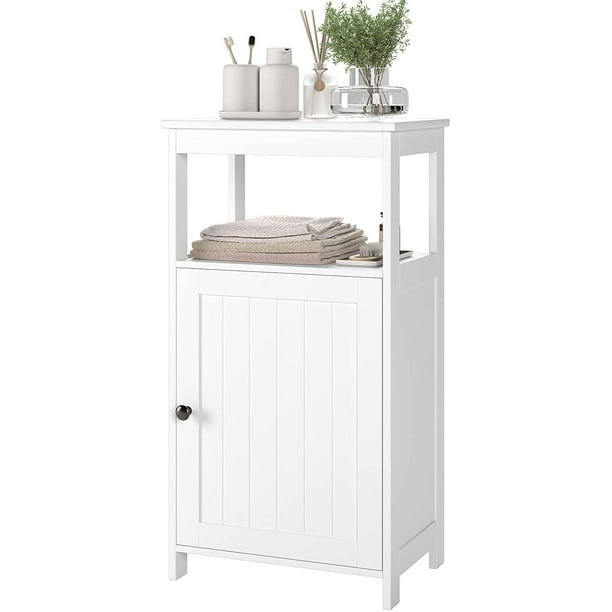 Homfa Bathroom Storage Floor Cabinent, Bathroom Cabinent, Free Standing Organizer Unit with