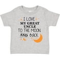 thumbnail image 3 of Inktastic I Love My Great Uncle To The Moon and Back Boys or Girls Toddler T-Shirt, 3 of 5