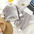 thumbnail image 5 of WOYY Boys Sleepwear Thermal Underwear Outfits Long Sleeve Top Pants Base Layer Fashion Baby Clothes, Sizes 12-18 Months, 5 of 5