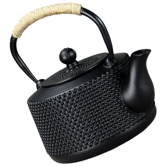 NIAIZEK Retro Cast Iron Teapot with Infuser for Loose Leaf Tea, Tea Pot for Home, Kitchen, and Friends Gathering, 1 Piece
