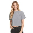 thumbnail image 2 of Disney Princess - Princess Ariel - Juniors Cropped Cotton Blend T-Shirt, 2 of 5