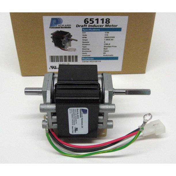 65118 Furnace Draft Inducer Furnace Motor for Carrier ...