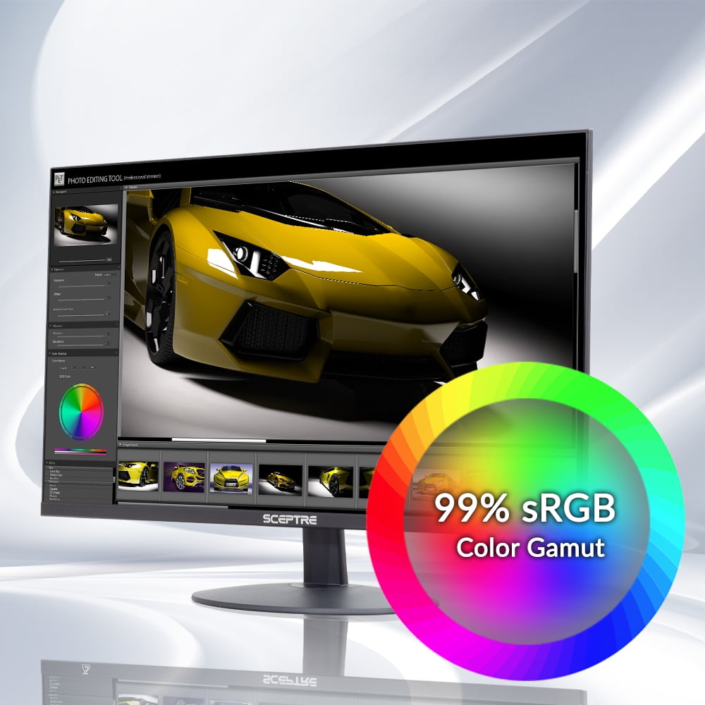 Sceptre E278W-FPT 1920 x 1080 Full HD Resolution Computer Monitor with up to 75Hz Refresh Rate