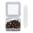 thumbnail image 1 of <p>Furniture Tacks, Carbon Steel Decorative Nailhead Compact Size Multifunctional Easy To Fix With Cloth Ruler For Wooden Crafts For Home Furnishing</p>, 1 of 7
