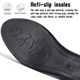 thumbnail image 4 of Qaltryn Criss-Cross Elastic Strap Mary Jane Flats for Women Low Wedge Casual Flats Shoes Ballet Style Slip On Dress Shoes for Dance Daily Office, 4 of 8