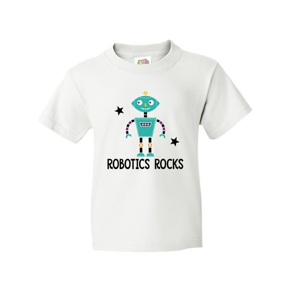 Inktastic Robotics Rocks Funny Robot Youth T-Shirt