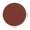 thumbnail image 4 of 12 Pcs 5 Inch Hook And Loop Backing Pad Sanding Discs Kit Drill Grinder Rotary Tools Adaptor (5" ), 4 of 10