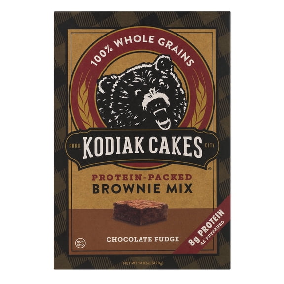 Kodiak Cakes Chocolate Fudge Brownie Mix, 14.8 oz