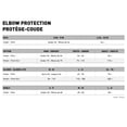 thumbnail image 2 of EVS OPTE16-BK-M Option Elbow Guard, Black - Mini, 2 of 2