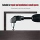 thumbnail image 5 of Self-Locking 90 Degree Right Angle Screwdriver Holder Drive Bit Angle Extension Electric Screw Driver Angle Driver B, 5 of 5