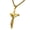 Gold, variant on Antique Cross Jesus Christ Crucifix Cross Pendant Chain Necklace Retro Accessories for Men and Women