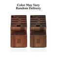 Cook N Home Acacia Wood Knife Storage Block without Knives, 20 Slot
