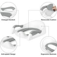 thumbnail image 5 of Toddler Toilet Seat with Step Stool Foldable Potty Training Toilet Seat, Gray White, 5 of 7