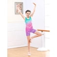 thumbnail image 3 of Aideaone Girls Gymnastics Leotards Toddler Unitard Biketard Clothes Cute Kid Dance Outfit 2-10T, 3 of 6