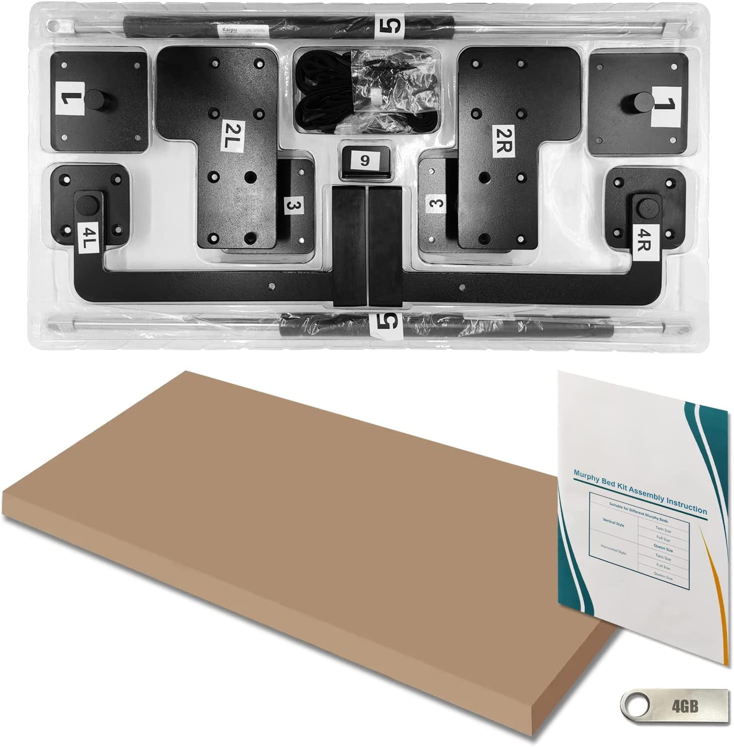 DIY Murphy Bed Kit-Free shipping