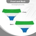 thumbnail image 5 of Men's Underwear Briefs Sierra-Leone Flag Soft Breathable Comfy U Pouch Brief, 5 of 7