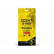 Hunter's Specialties Scent-A-Way MAX Odorless Scent Elimination Dryer Sheets Pack of 15