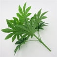 thumbnail image 3 of Ramas de helecho con hojas verdes artificiales en macetas para decoración del hogar n. degree 1, 3 of 9