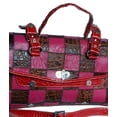 thumbnail image 2 of Ladies Handbag , Top Handle Bag , Leather Shoulder Bag , Colourful Purse. KLB-38-03, 2 of 4