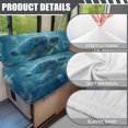 thumbnail image 5 of Pzuqiu Sea Turtle Ocean Print Rv Dinette Cushion Cover Easy Install 2Pcs Couch Covers for Rv Campers Full Coverage Rv Sofa Cover Seat Covers for Camper Couch Booth Set Sofa, 5 of 6