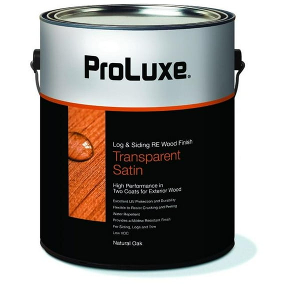 PPG Proluxe 150971 RE Wood Log & Siding Satin Finish, Natural Oak - 1 gal