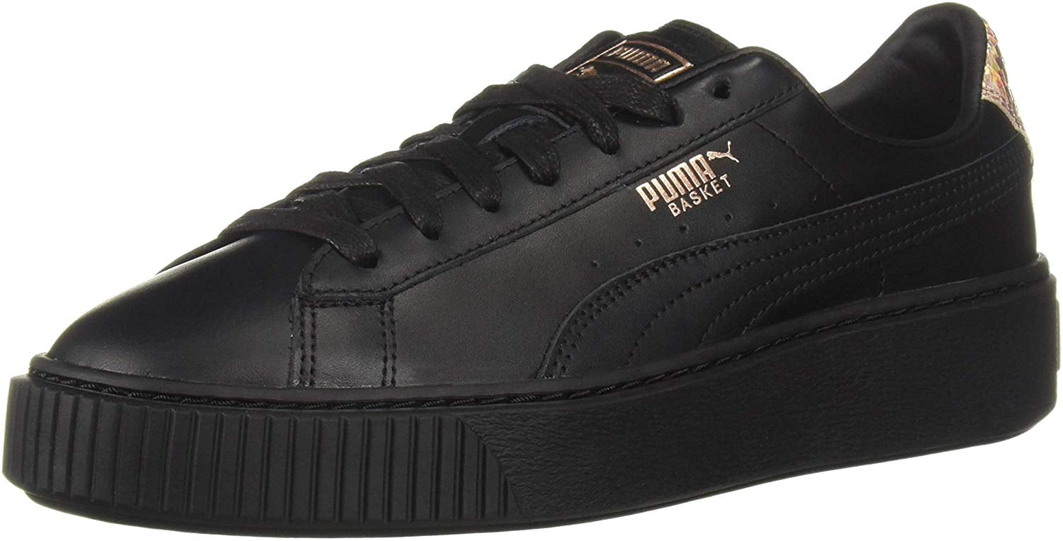 puma women's basket platform sneaker