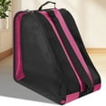 thumbnail image 6 of Roller Skate Backpack, Storage Bag for Skates and Protective Gear, Thickened Fabric, Adjustable Shoulder Straps, Pink,Vsgery, 6 of 9