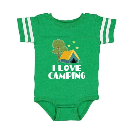 

Inktastic I Love Camping Summer Vacation Gift Baby Boy or Baby Girl Bodysuit