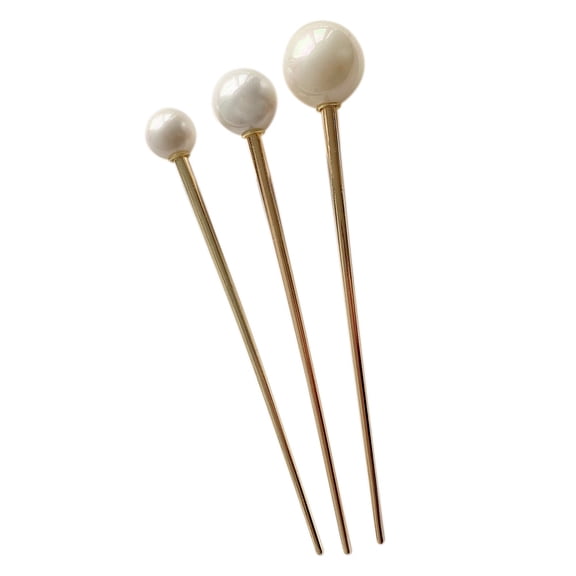 ifundom 1Set Vintage Metal Hair Chopsticks with Hair Sticks for Elegant Everyday Styles