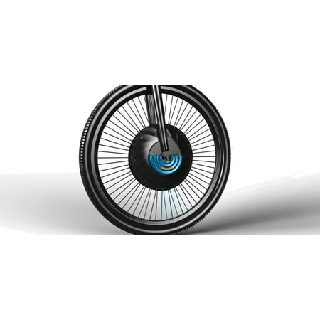 - YUNZHILUN iMortor 26 inch Electric Front Bicycle Wheel with Bluetooth 4.0 for Android IOS US