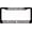 ZY-24, variant on I''d Rather Be Golfing Design Vehicle License Plate Frame, Car Tag Frame, Aluminum Alloy