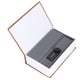 thumbnail image 4 of Caja De Seguridad Para Libros, Duradero Seguro En Forma De Libro De Metal Decorativo Para El Hogar Para Estantería ANGGREK Marrón, 4 of 8