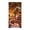 Highland Cow and Santa, variant on Christmas Front Door Cover Elastic, 35 * 71'' Door Decorations for Christmas Festive Party Home Decor,Snowman,35.4 × 70.87 in
