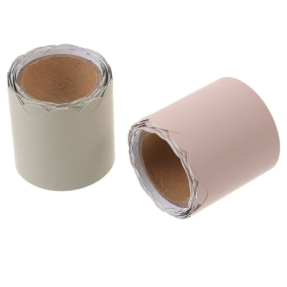 PTOOTP Assorted Color Bulletin Board Border Trim Strips for Teachers Chalkboard Classroom Decor 2 Rolls