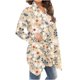 thumbnail image 1 of Puntoco Tops de chaqueta de punto con estampado floral de manga larga de moda para mujer Puntoco Puntoco-1, 1 of 6