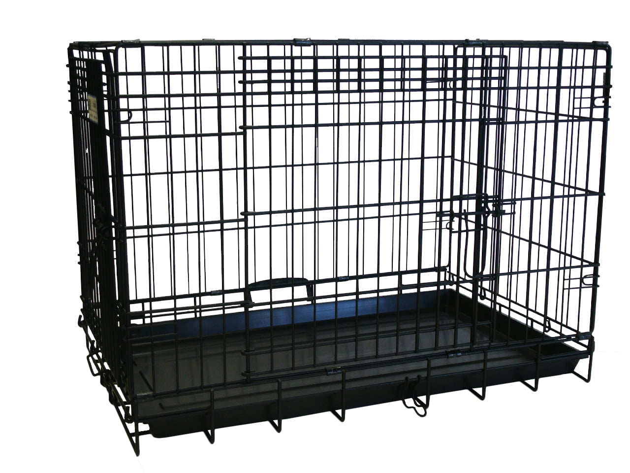 YML DSA36 Foldable Heavy Duty 2 Door Dog Crate