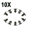 thumbnail image 1 of 10X Fasteners Plastic Trim Clips for Nissan Qashqai Rear Door Rubber Seals, 1 of 7