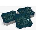 thumbnail image 4 of Inkdotpot Real Gold Foil Baby It's Cold Outside Baby Shower Tags Favor Bracket Shape Hang Pack Of 100 Paper Tags, 4 of 7
