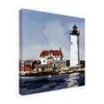thumbnail image 2 of Trademark Fine Art 'Lighthouse Scene VI' Canvas Art by Emily Kalina, 2 of 4