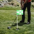 thumbnail image 3 of Checkered Golf Flags Mini Putting Green Flags for Enhancing Your Yard Indoor Outdoor Backyard and Garden Golf Practice Accessories, 3 of 6