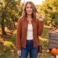thumbnail image 5 of Oversized Cardigan Sweaters for Women Lightweight Knit Sweaters Button up Plus Size Cardigan Long Sleeve Tops Work Office, Daily Wear, 5 of 6