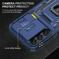 thumbnail image 3 of Dteck for Samsung Galaxy A14 5G Case with Ring Holder Stand, Rugged Hybrid Case with Dual Material Protection, Military Grade Drop Protection Case for Samsung Galaxy A14 5G,Navyblue, 3 of 7