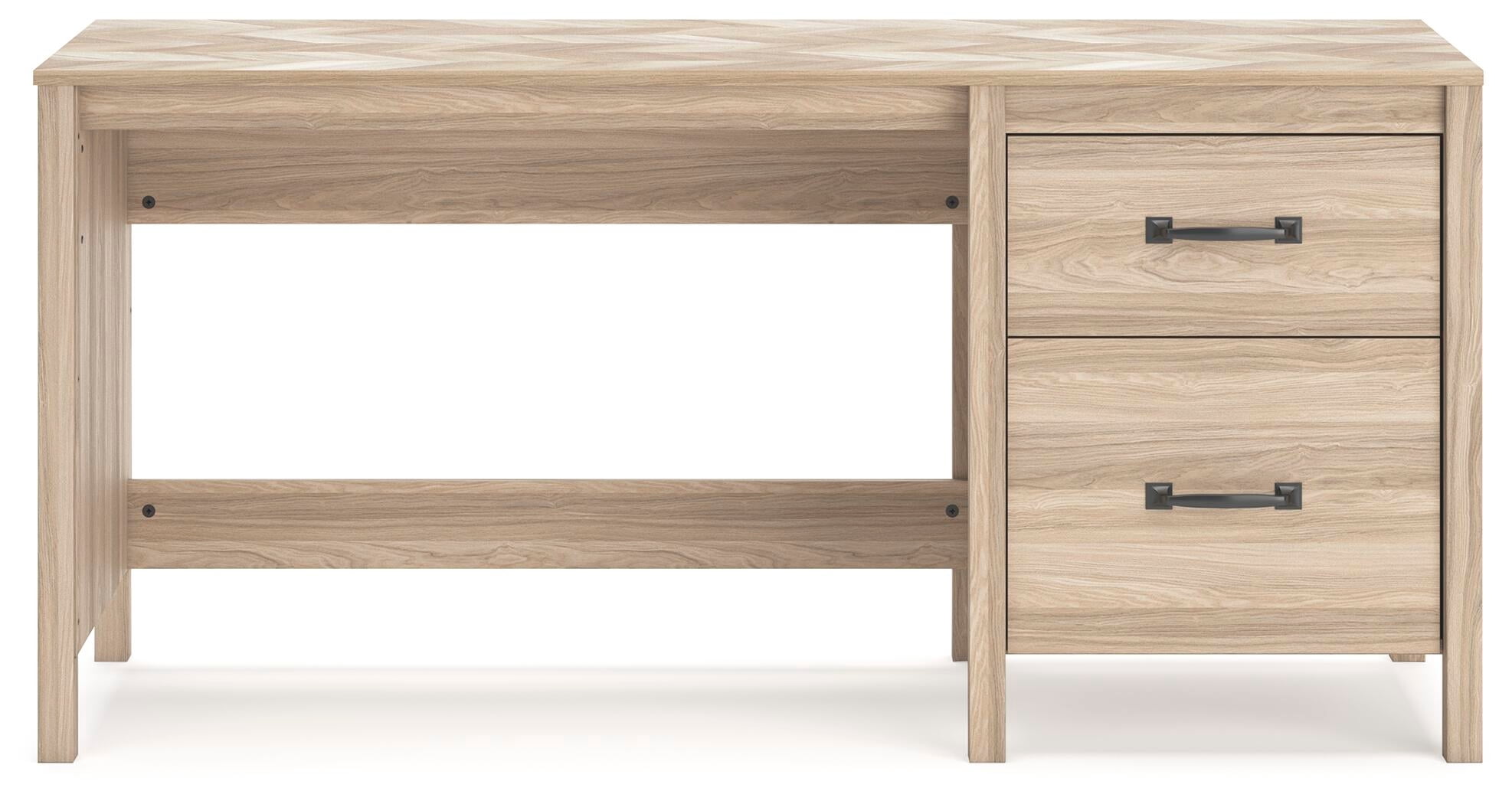 Signature Design by Ashley Battelle 60" Home Office Desk, Tan