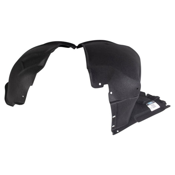 TRQ Front Left Inner Fender Liner Black Drivers Side Fits Select 2019-2022 Chevrolet Blazer GM1248298