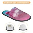 thumbnail image 3 of Fotbe Pink Shark Pool Fantasy Pantuflas Peludas para Mujer con Estampado, Zapatillas de Peluche, Zapatos de Invierno para Casa, Uso Interior y Exterior-Medium, 3 of 8