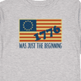 thumbnail image 4 of Inktastic Vintage US Flag Boys or Girls Long Sleeve Toddler T-Shirt, 4 of 5
