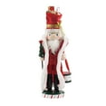 thumbnail image 3 of Figura de Cascanueces de 14 pulgadas, juguete decorativo navideño, figura de Cascanueces para chimenea, decoración de escritorio navideña coleccionabl Estilo G, 3 of 8