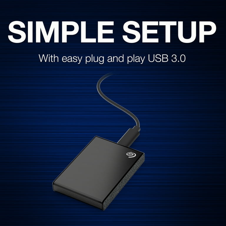 Disque dur externe Seagate Game Drive pour PS5™ 2 To - USB 3.0 sous licence  officielle pour console PlayStation, édition limitée Walmart White avec  Rescue Services (STGD2000102) 