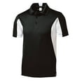 thumbnail image 1 of Gravity Threads Polo Micropique Sport Athlétique - Noir/blanc - Grand, 1 of 1